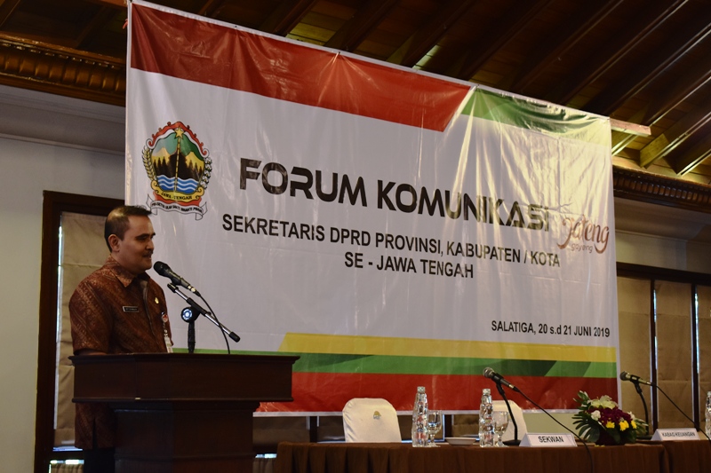 Setwan Jateng Gelar Forum Komunikasi Sekretariat DPRD se-Jawa Tengah