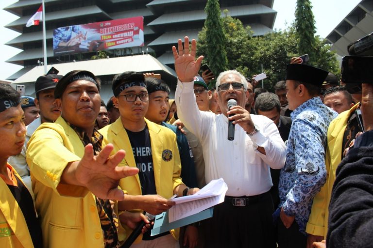 DPRD Jateng Terima Aspirasi Mahasiswa Tolak RUU KPK