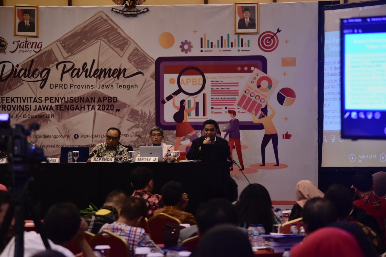DIALOG PARLEMEN: Dorong Pendapatan Daerah Jateng 2020