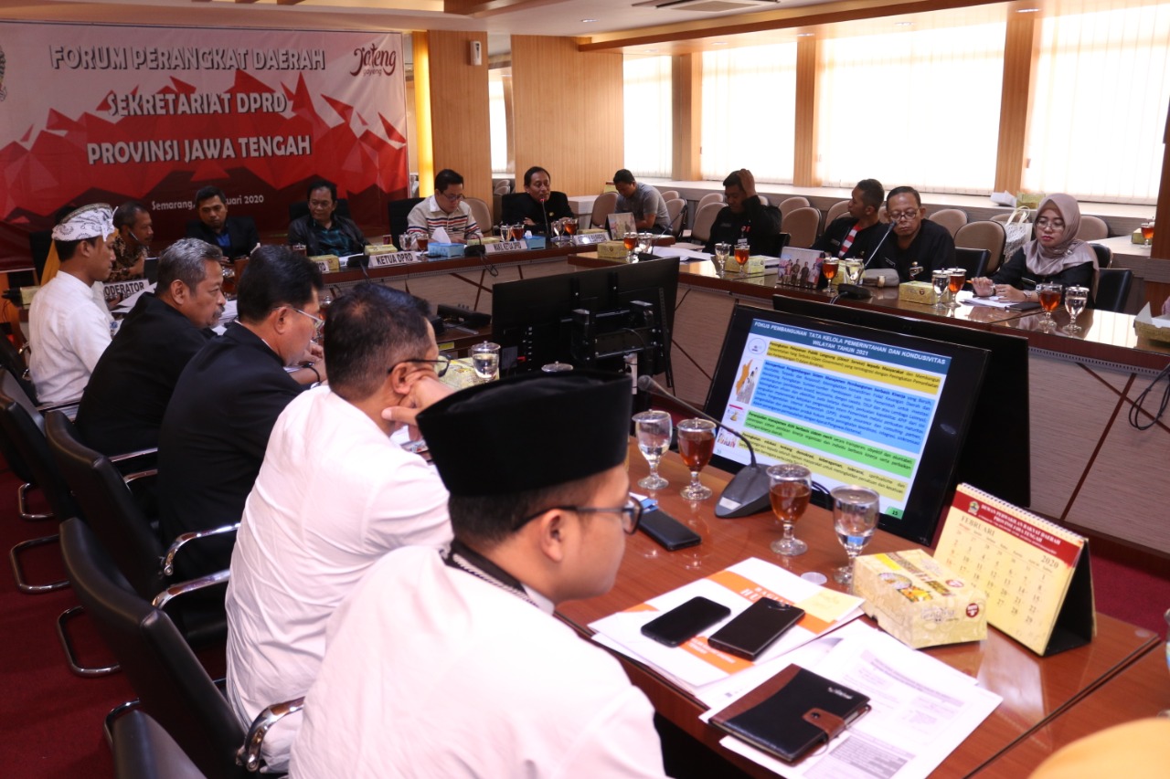 Setwan Bahas SDM & Pelayanan dalam Forum Perangkat Daerah