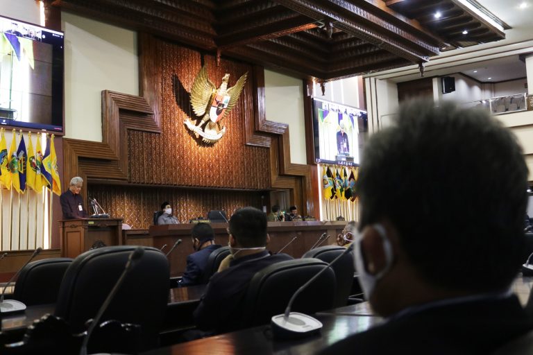 DPRD Jateng Gelar Paripurna Virtual