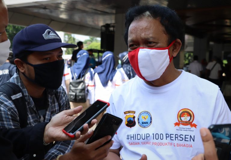 HANI 2020: Pemusnahan Barang Bukti Narkoba & Miras di Gubernuran