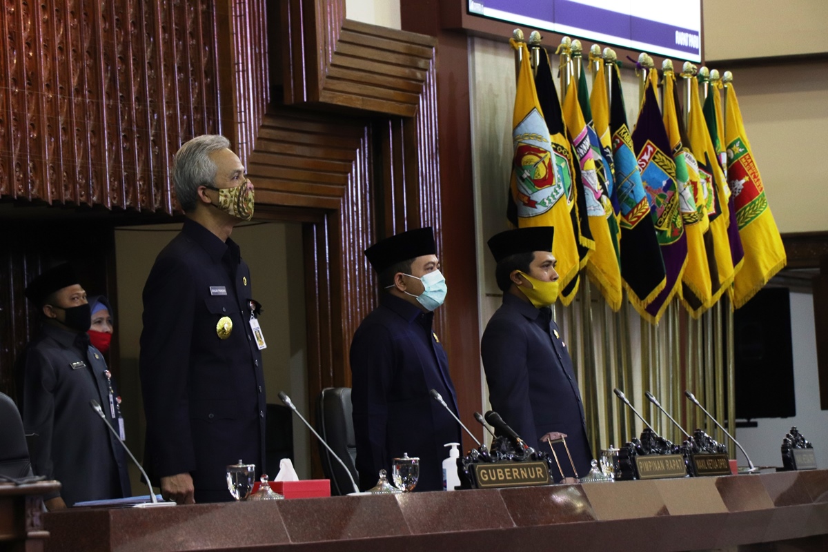RAPAT PARIPURNA VIRTUAL: Tanggapan Akhir Fraksi & Gubernur terhadap Raperda Pertanggungjawaban APBD 2019