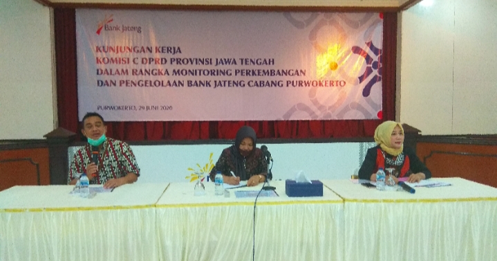 Dipantau, Capaian Pendapatan Bank Jateng Cabang Purwokerto
