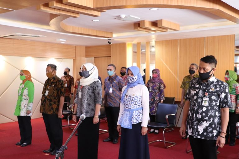 Lima ASN Setwan Jateng Dilantik Gubernur