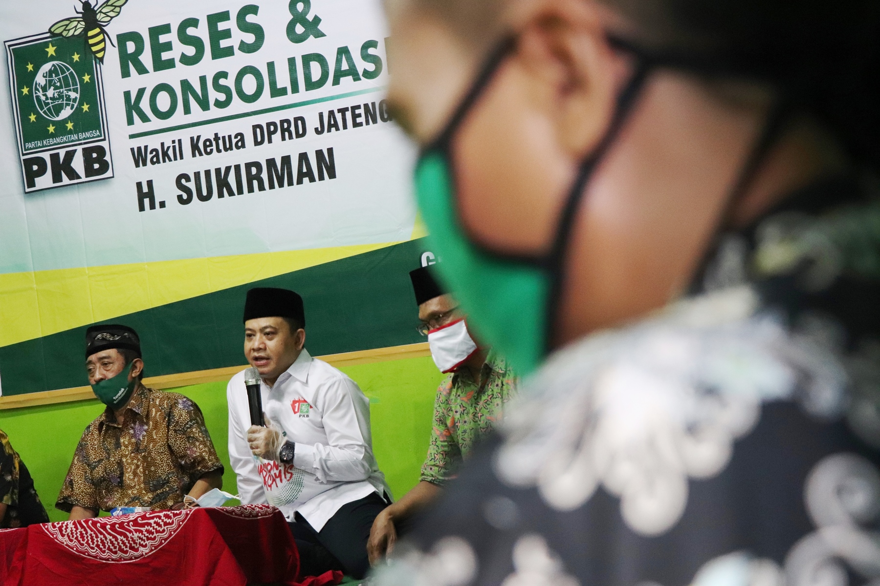 Sukirman Serap Aspirasi Warga Kedungwuni