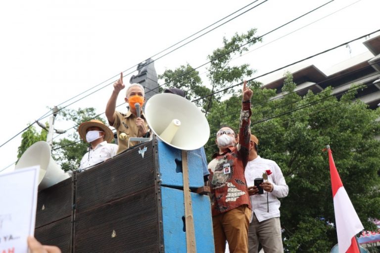 Forkompimda Apresiasi Aksi Demo Buruh Berjalan Tertib
