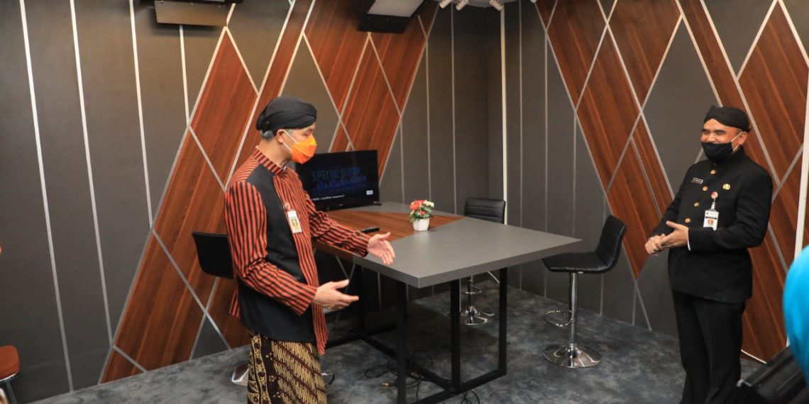 Ganjar Apresiasi Inovasi Studio BerlianTV