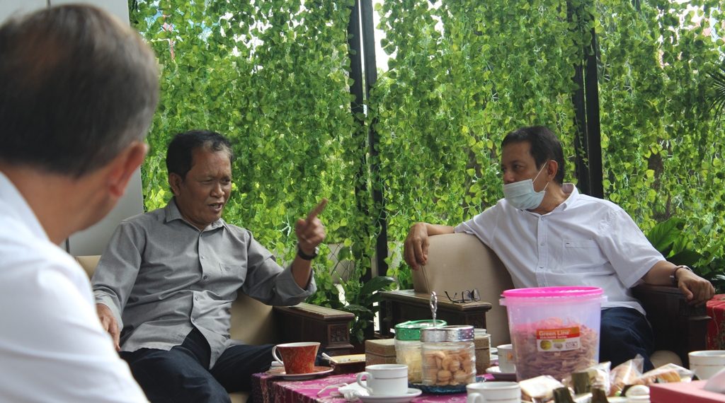 Bambang “Kribo” Terima Audensi PWI Jateng