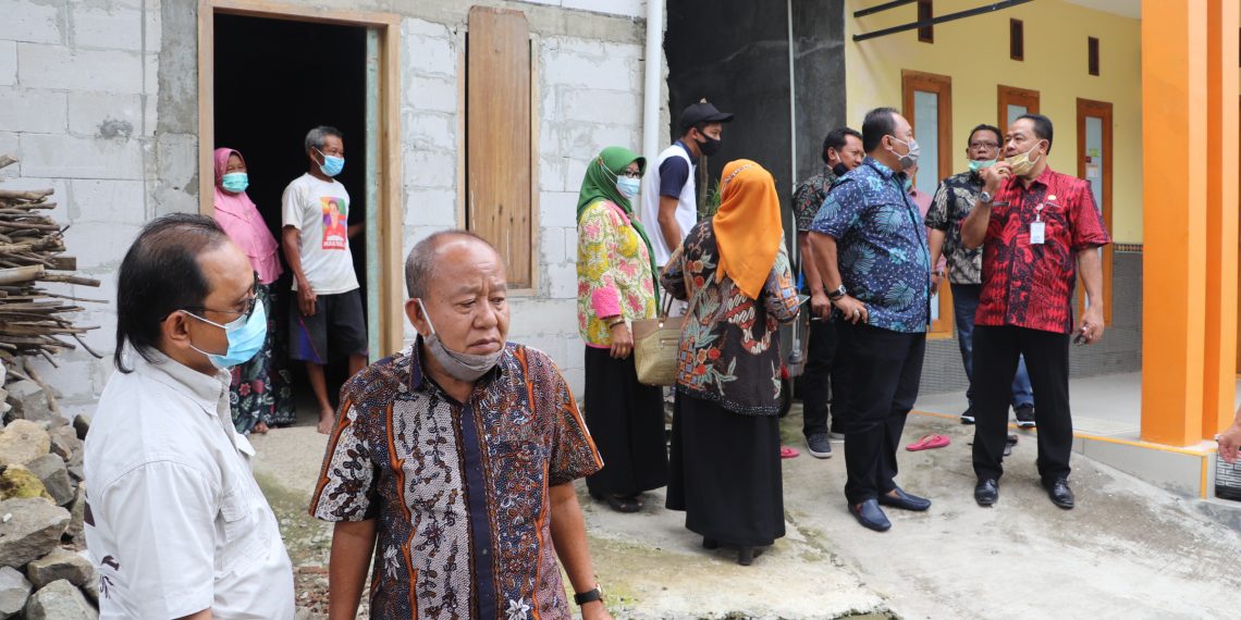 Proyek RTLH Sragen Dimonitoring