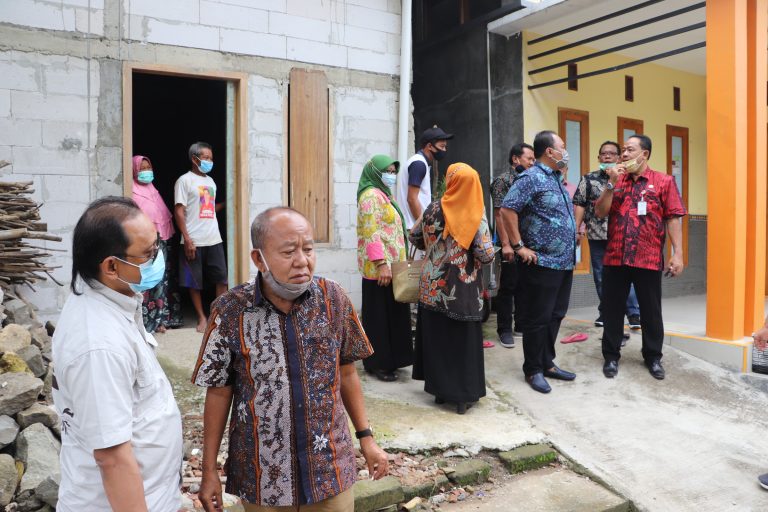 Proyek RTLH Sragen Dimonitoring
