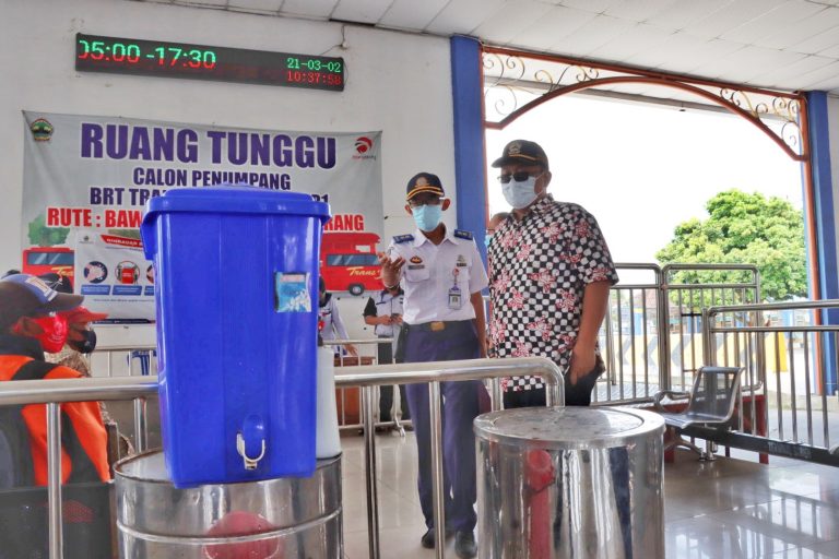Pelayanan di BRT Bawen Terapkan Protokol Kesehatan Ketat