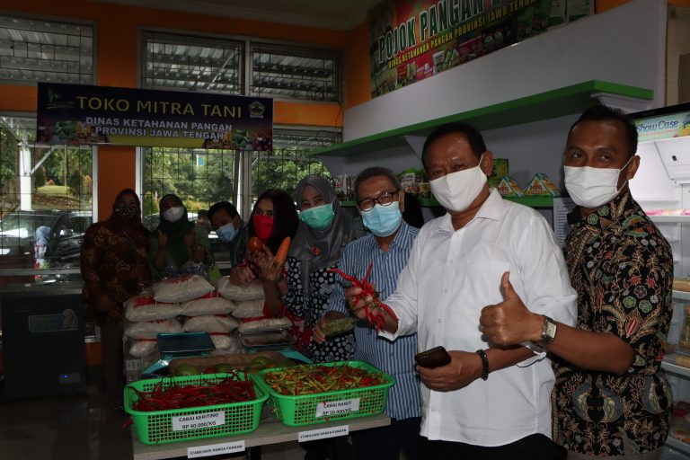 Cadangan Beras Jateng Capai 876 Ribu Ton
