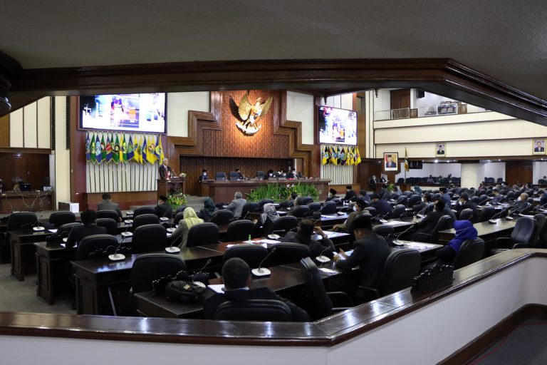 RAPAT PARIPURNA VIRTUAL: LKPj Gubernur 2020