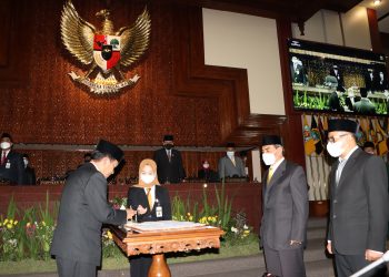 RAPAT PARIPURNA VIRTUAL: PAW Anggota Dewan