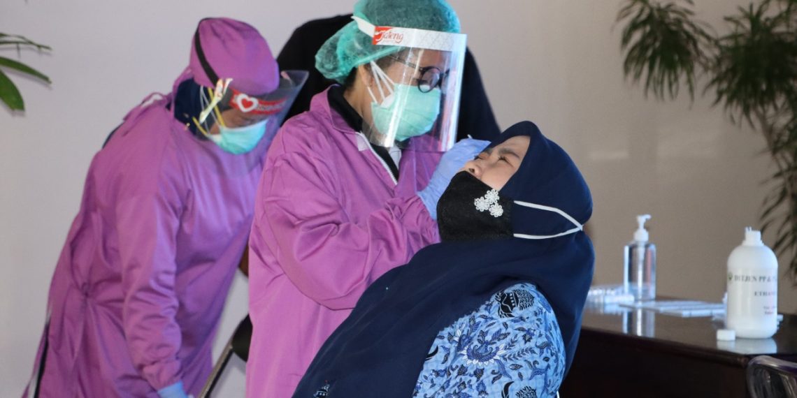 Cegah Klaster Baru, Setwan Gelar Tes Swab Antigen