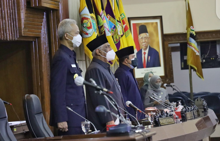 RAPAT PARIPURNA VIRTUAL: Persetujuan Raperda Pertanggungjawaban Pelaksanaan APBD 2020