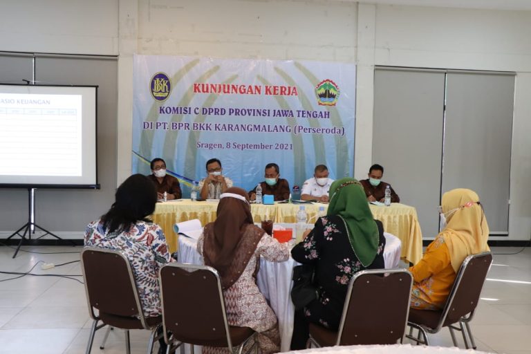 Komisi C Apresiasi BPR-BKK Karangmalang Peringkat I Nasional