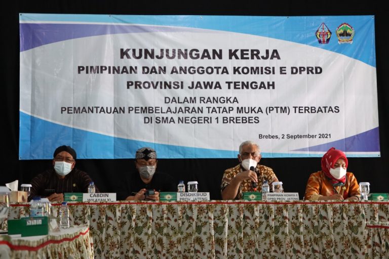 PTM di SMA Negeri 1 Brebes Dipantau