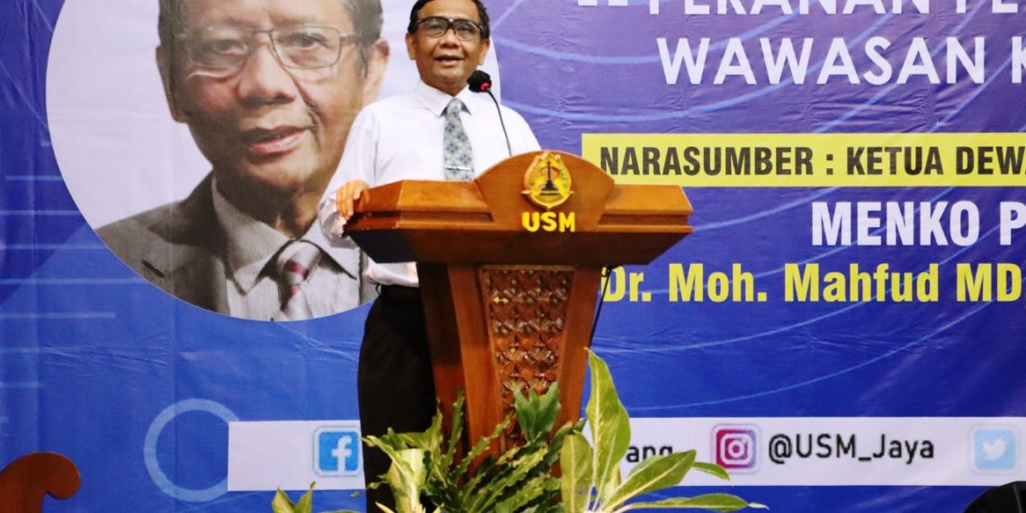 Mahfud MD: Wawasan Kebangsaan Menjadi Bekal Generasi Muda Menjaga NKRI