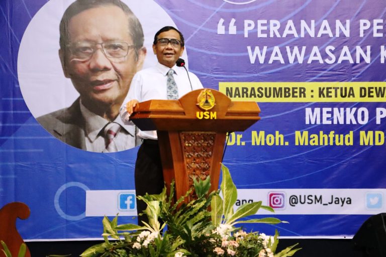 Mahfud MD: Wawasan Kebangsaan Menjadi Bekal Generasi Muda Menjaga NKRI