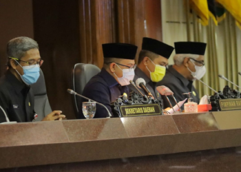 RAPAT PARIPURNA VIRTUAL: Penutupan Masa Sidang I 2021/2022