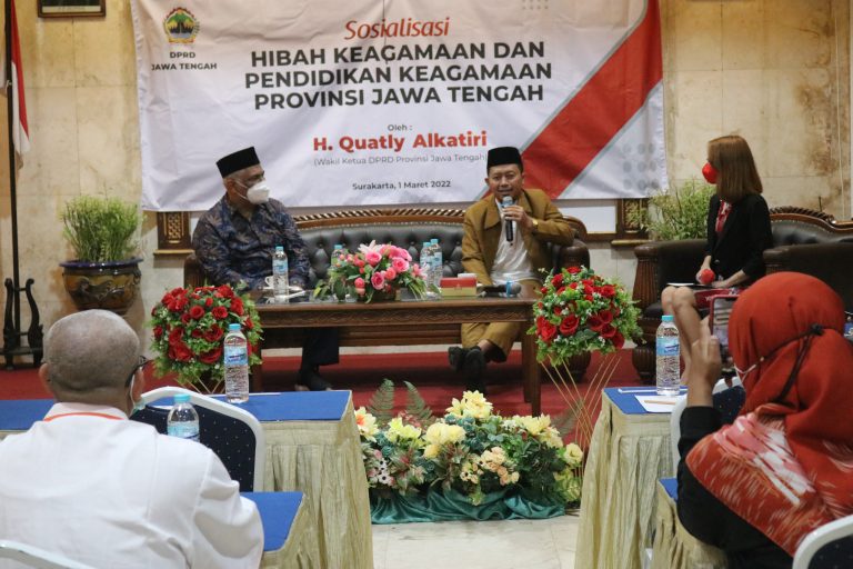 SOSIALISASI NON-PERDA: Legalitas Penerima Hibah Keagamaan Sangat Penting