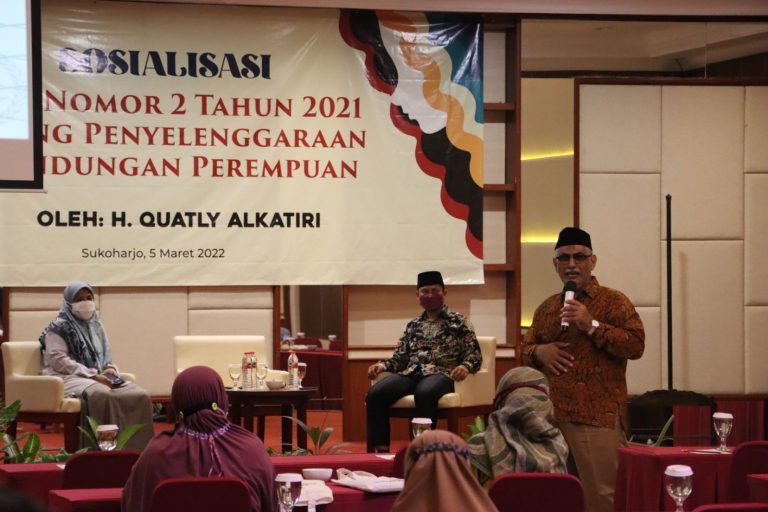 SOSIALISASI PERDA: Perda No. 2/2021 Guna Melindungi Perempuan
