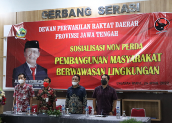 SOSIALISASI NON-PERDA: Bangkitkan Masyarakat Berwawasan Lingkungan