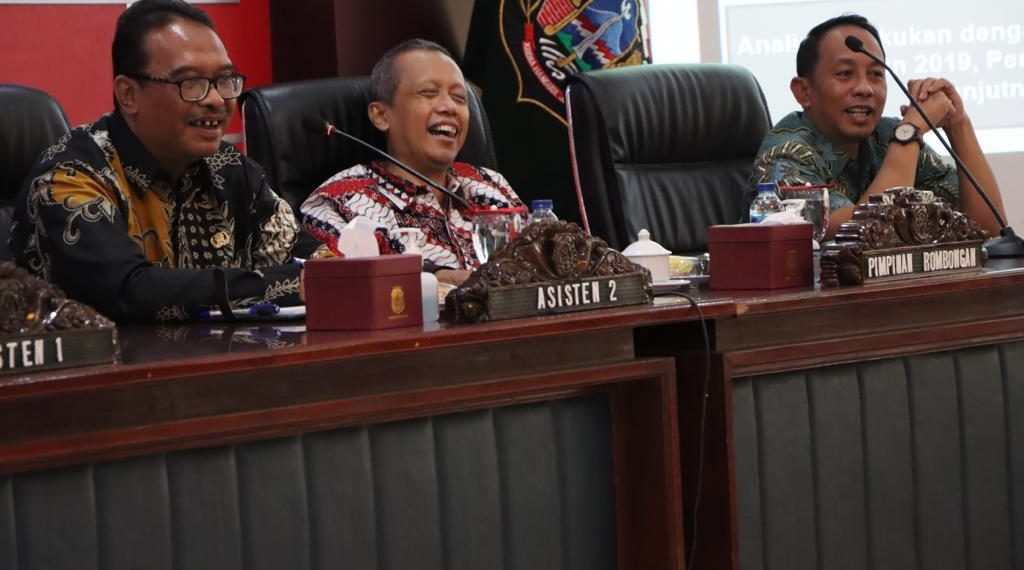 Bahas Raperda PKD, Diskusi bersama Pemkot Blitar
