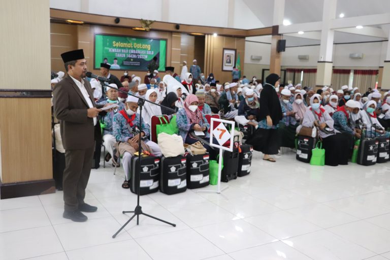 DPRD Sambut Rombongan Haji Kloter 5
