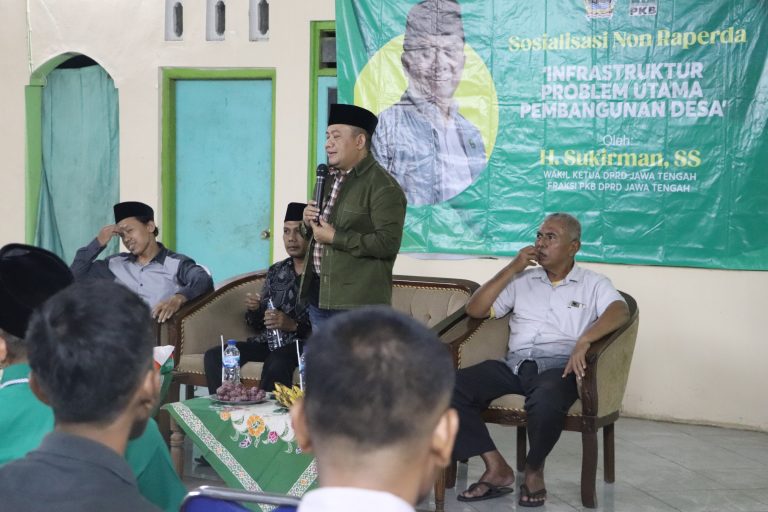 SOSIALISASI NON-PERDA: Perlunya Pembenahan Infrastruktur Desa