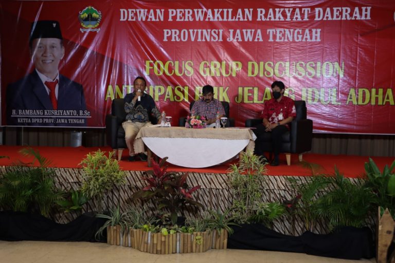 FOCUS GROUP DISCUSSION: Jelang Idul Adha, SKKH Jadi Syarat Wajib 