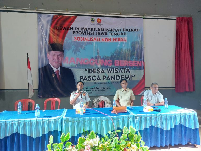 SOSIALISASI NON-PERDA: Dorong Pemulihan Desa Wisata