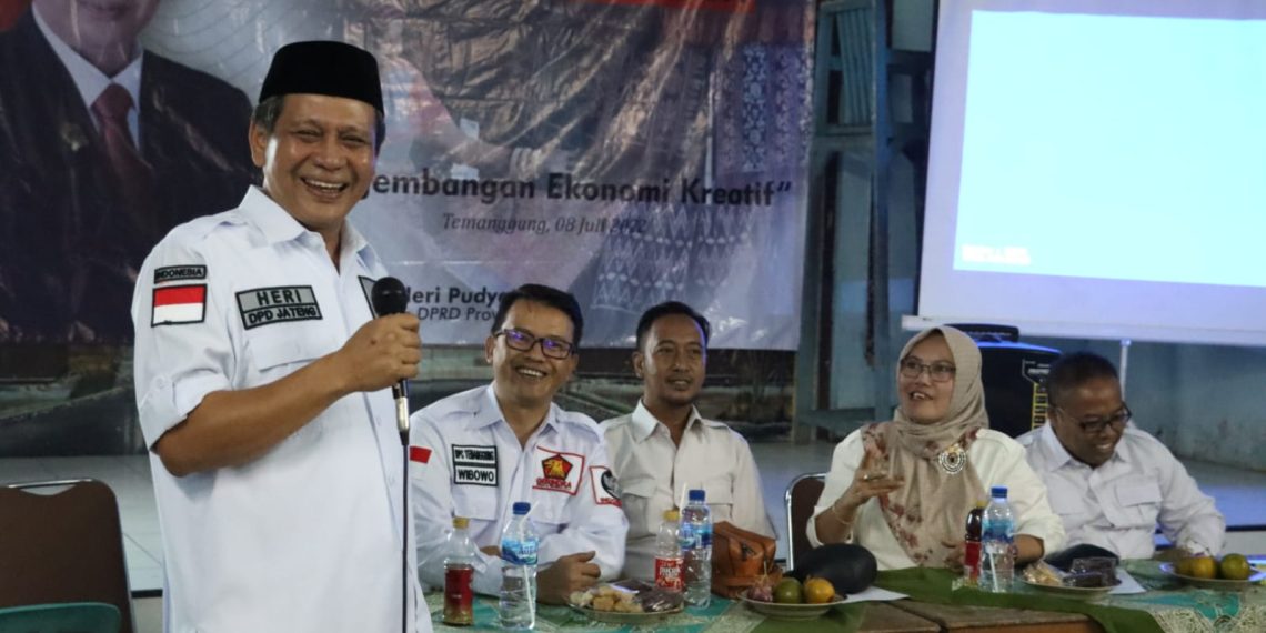 SOSIALISASI NON-PERDA: Ekonomi Kreatif di Temanggung Perlu Didorong