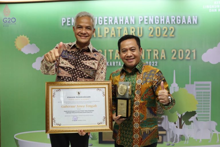 DPRD Jateng Raih ‘Nirwasita Tantra 2021’ dari Menteri LHK 