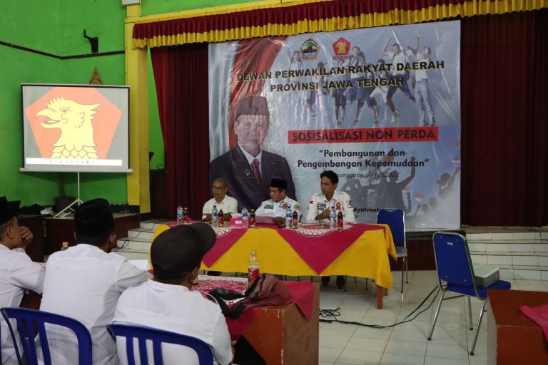 SOSIALISASI NON-PERDA: Pemuda Harus Punya Daya Saing Tinggi