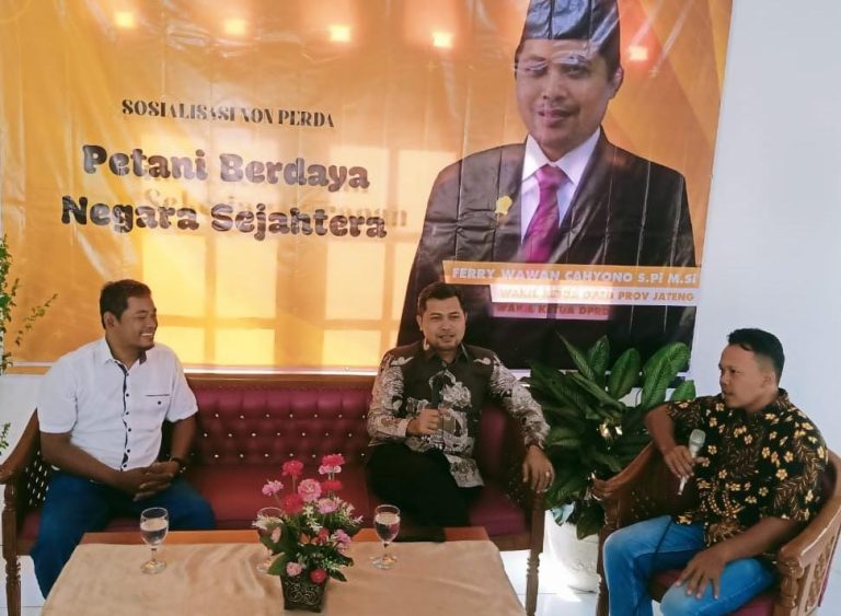 SOSIALISASI NON-PERDA: Petani Berdaya, Negara Sejahtera