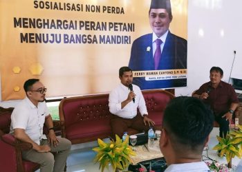 SOSIALISASI NON-PERDA: Perlunya Peran Petani Menuju Bangsa Mandiri