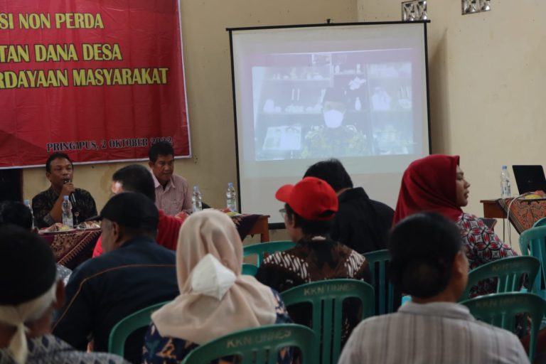 SOSIALISASI NON-PERDA: Manfaatkan Dana Desa untuk Potensi Desa