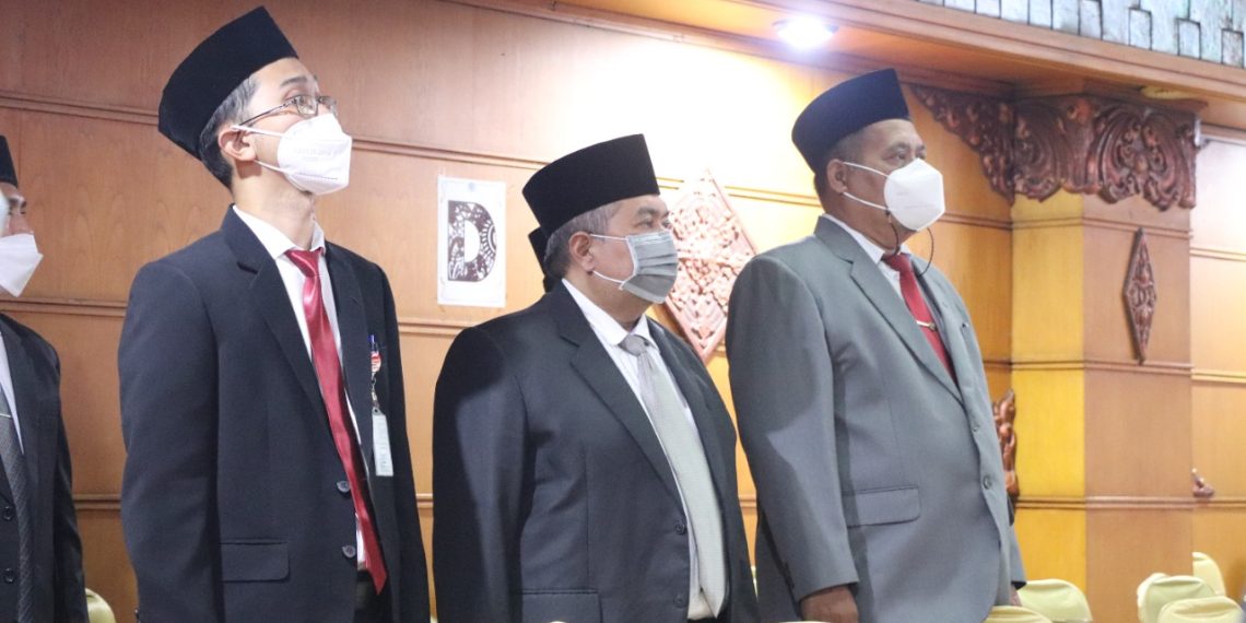 Setwan Jateng Ikuti Rapat Paripurna HUT Ke-77 Jawa Timur