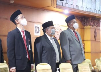 Setwan Jateng Ikuti Rapat Paripurna HUT Ke-77 Jawa Timur