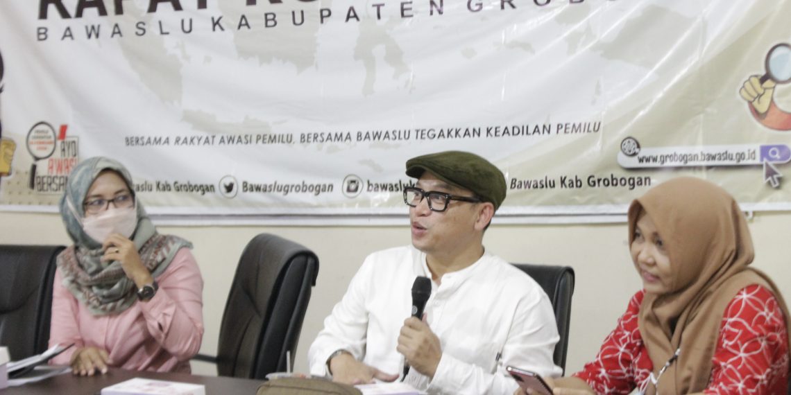 Kegiatan Pengawasan Bawaslu Grobogan Dipantau