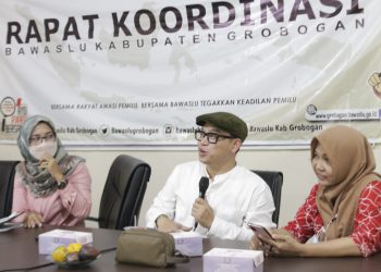 Kegiatan Pengawasan Bawaslu Grobogan Dipantau