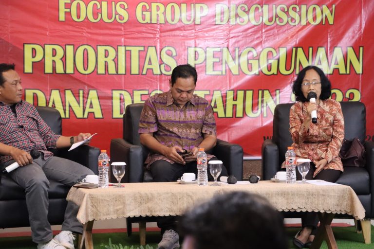 FOCUS GROUP DISCUSSION: Pemanfaatan Dana Desa untuk Masyarakat