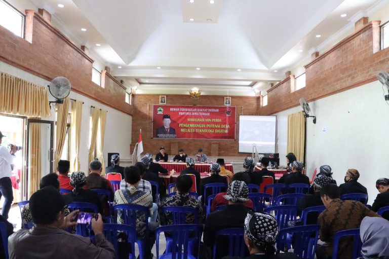 SOSIALISASI NON-PERDA: Pengembangan Potensi Desa dengan Teknologi Digital