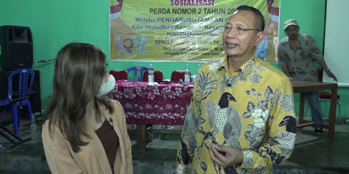 DIALOG PROAKTIF: Anton Dorong Kesetaraan Gender