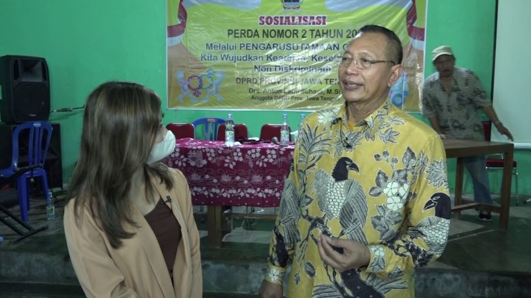 DIALOG PROAKTIF: Anton Dorong Kesetaraan Gender