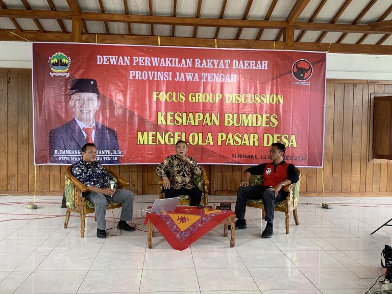 FOCUS GROUP DISCUSSION: BUMDes Siap Kelola Pasar Desa