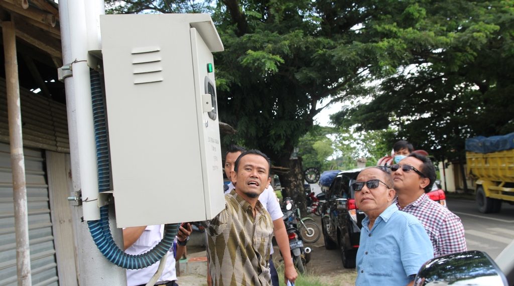 Komisi D Tinjau Pemasangan LPJU di Ruas Jatibarang-Ketanggungan